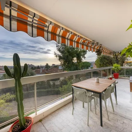 Tanit 3 Pieces, Grande Terrasse Апартаменти Антіб